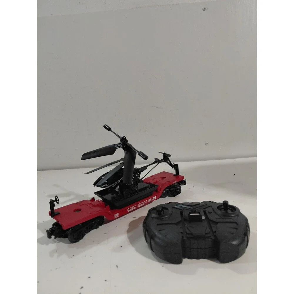 Lionel 6-84493 O Gauge Model Railroad Norfolk Southern Flat Car w/RC Helicopter
